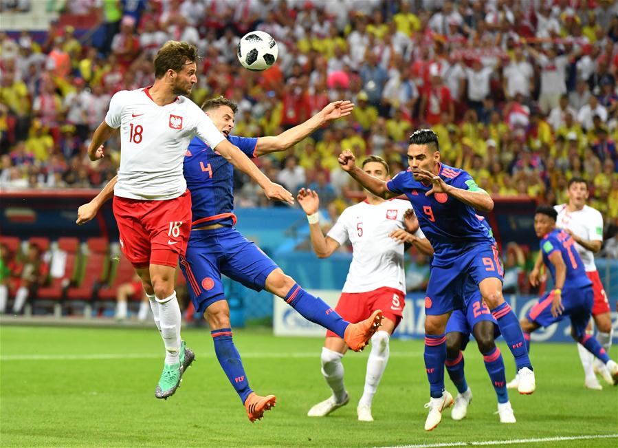 (SP)RUSSIA-KAZAN-2018 WORLD CUP-GROUP H-POLAND VS COLOMBIA