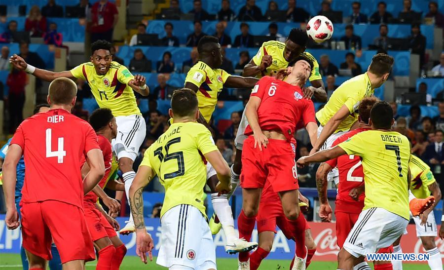 (SP)RUSSIA-MOSCOW-2018 WORLD CUP-ROUND OF 16-ENGLAND VS COLOMBIA