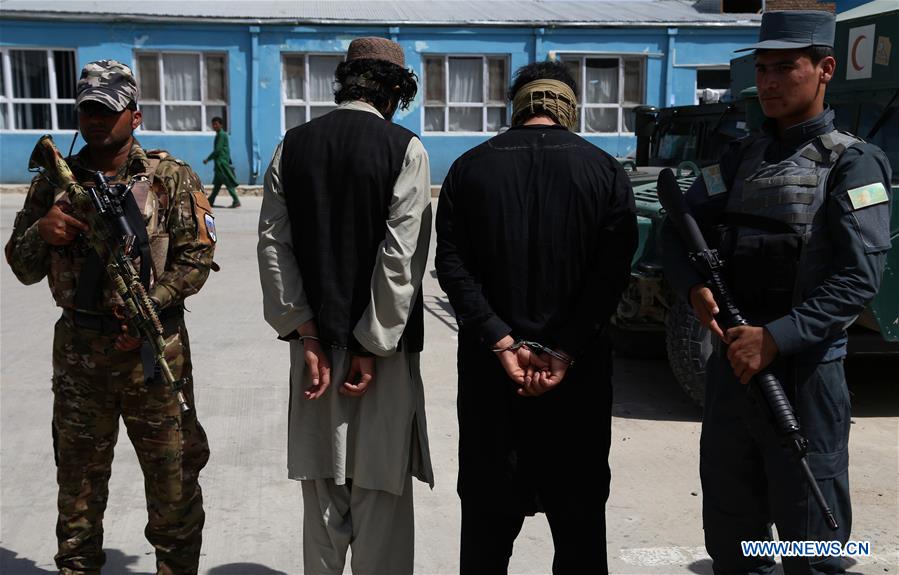 AFGHANISTAN-GHAZNI-MILITANTS-ARREST