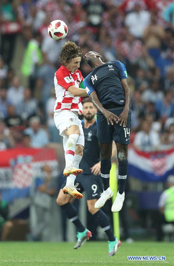 (SP)RUSSIA-MOSCOW-2018 WORLD CUP-FINAL-FRANCE VS CROATIA