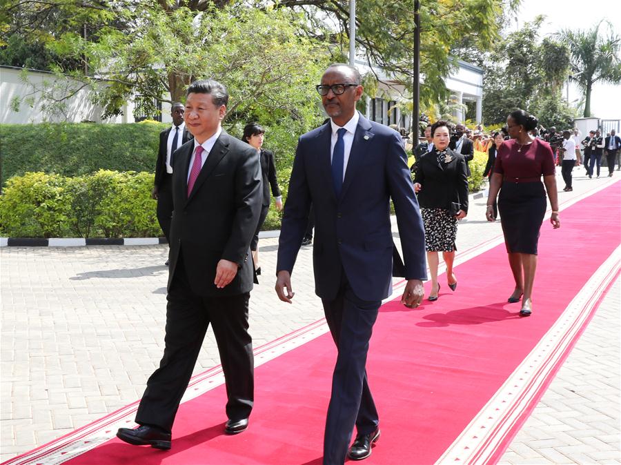 RWANDA-CHINA-XI JINPING-KAGAME-TALKS