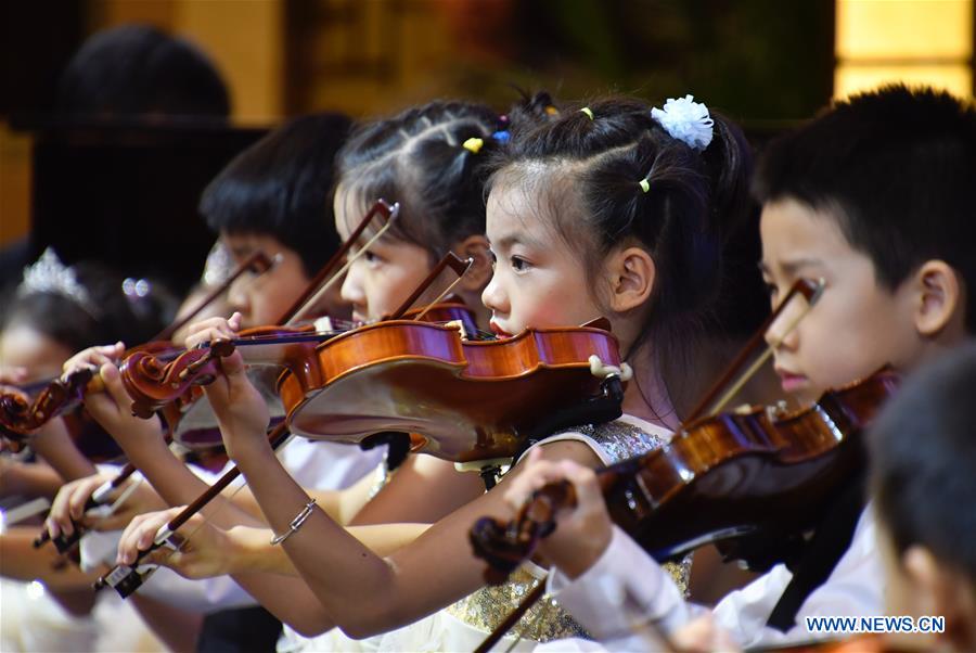 CHINA-RUSSIA-ADOLESCENT CULTURAL EXCHANGE-CONCERT (CN)