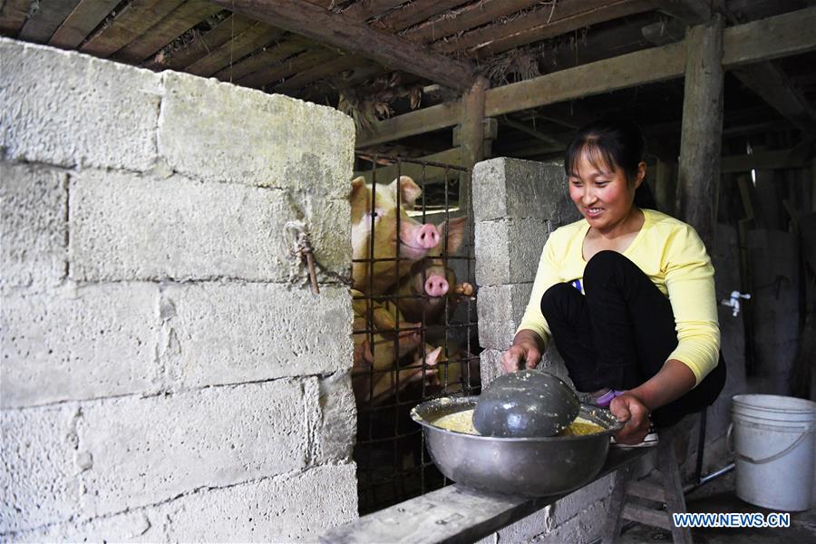 CHINA-CHONGQING-DISABLED FEMALE FARMER (CN)