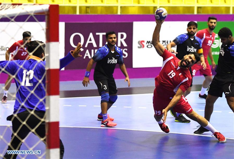 (SP)INDONESIA-JAKARTA-ASIAN GAMES-HANDBALL-INDIA VS BAHRAIN