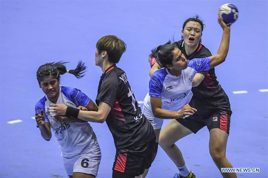 (SP)INDONESIA-JAKARTA-ASIAN GAMES-HANDBALL-SOUTH KOREA VS INDIA