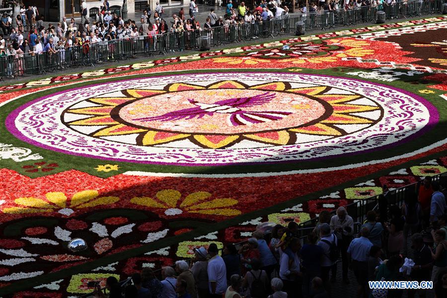 BELGIUM-BRUSSELS-FLOWER CARPET 2018