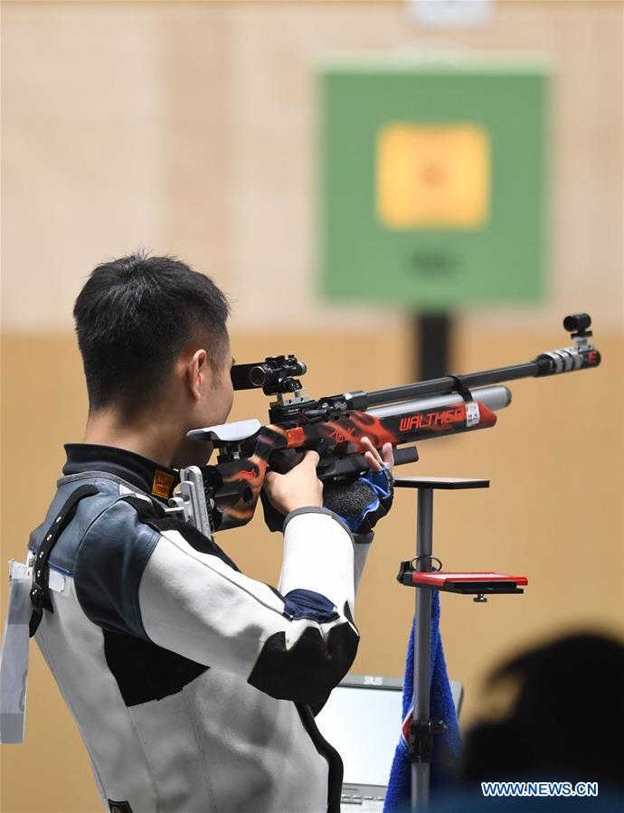 (SP)INDONESIA-PALEMBANG-ASIAN GAMES-SHOOTING-MEN'S 10M AIR RIFLE