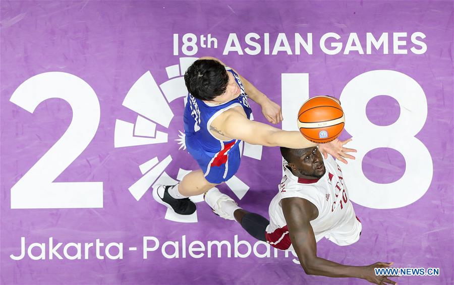 (SP)INDONESIA-JAKARTA-ASIAN GAMES-BASKETBALL