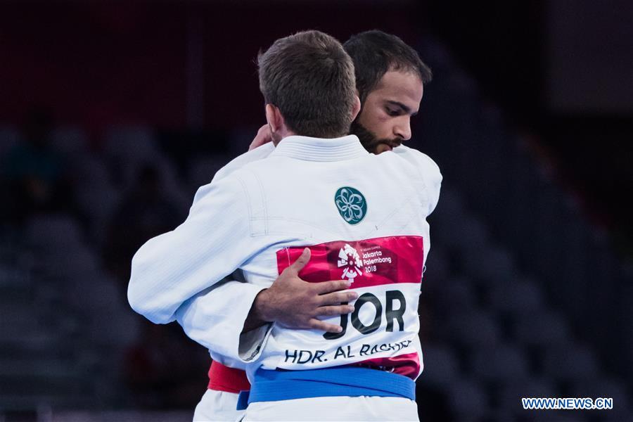 (SP)INDONESIA-JAKARTA-ASIAN GAMES-JU-JITSU-MEN'S 85KG