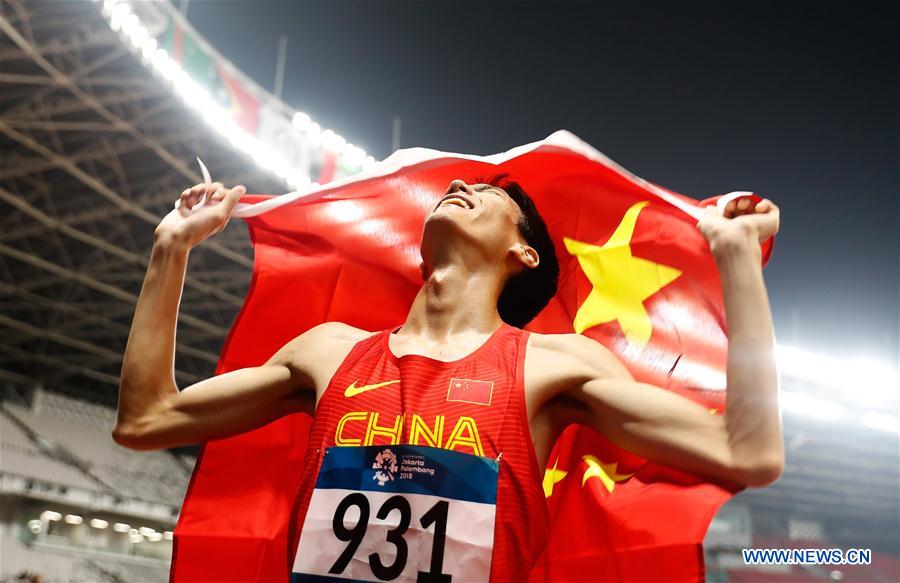 (SP)INDONESIA-JAKARTA-ASIAN GAMES-ATHLETICS-MEN'S HIGH JUMP