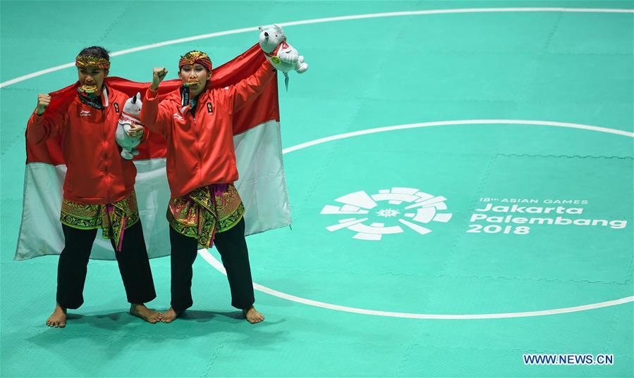 (SP)INDONESIA-JAKARTA-ASIAN GAMES-PENCAK SILAT