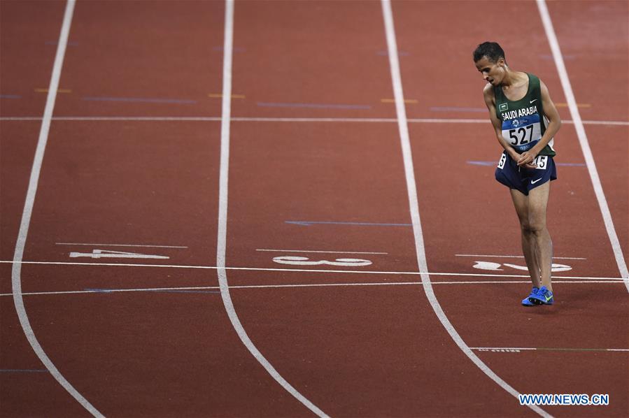 (SP)INDONESIA-JAKARTA-ASIAN GAMES-ATHLETICS-MEN'S 5000M