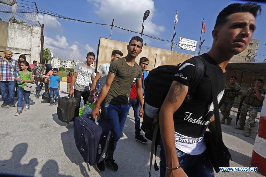 LEBANON-BEIRUT-SYRIAN REFUGEE-RETURN