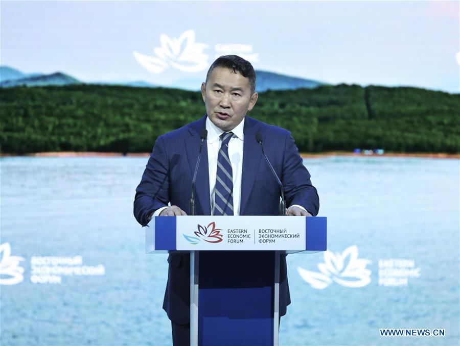 RUSSIA-VLADIVOSTOK-MONGOLIAN PRESIDENT-EEF