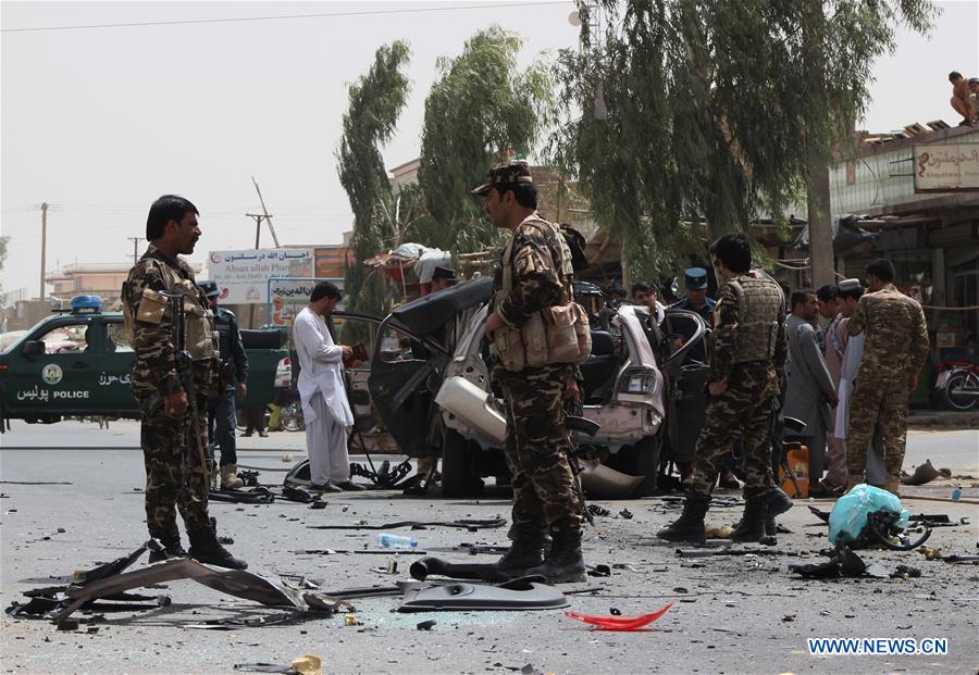 AFGHANISTAN-HELMAND-SUICIDE ATTACK