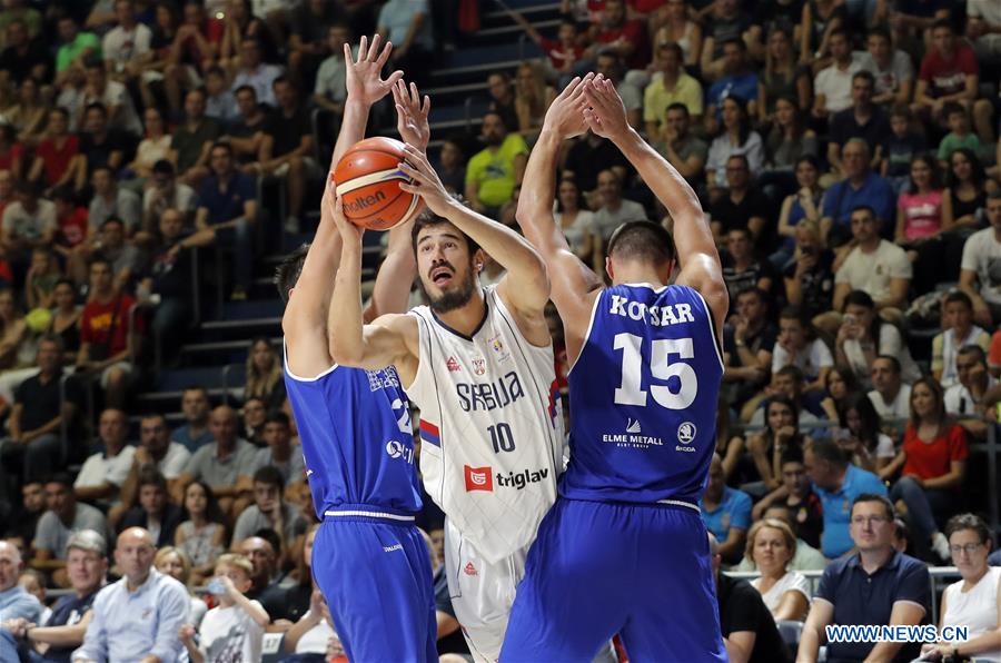 (SP)SERBIA-BELGRADE-BASKETBALL-FIBA-QUALIFICATIONS-SERBIA VS ESTONIA