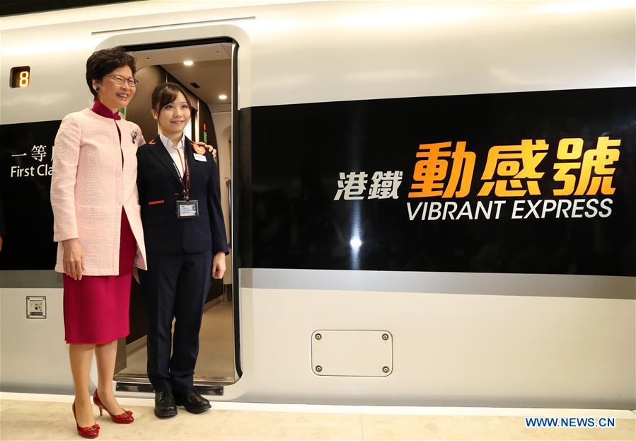 CHINA-HONG KONG-HIGH SPEED RAIL-OPENING (CN)