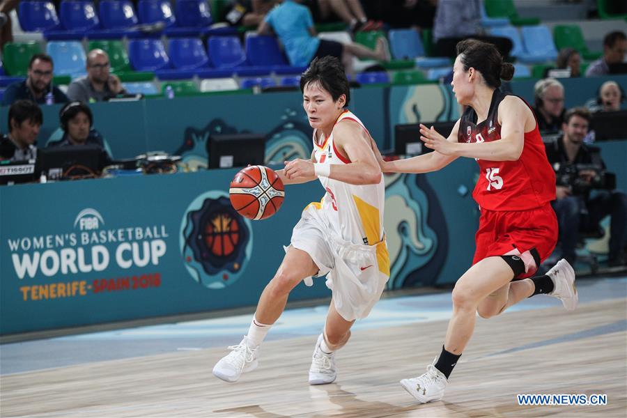 (SP)SPAIN-TENERIFE-FIBA WOMEN'S BASKETBALL WORLD CUP-CHN VS JPN