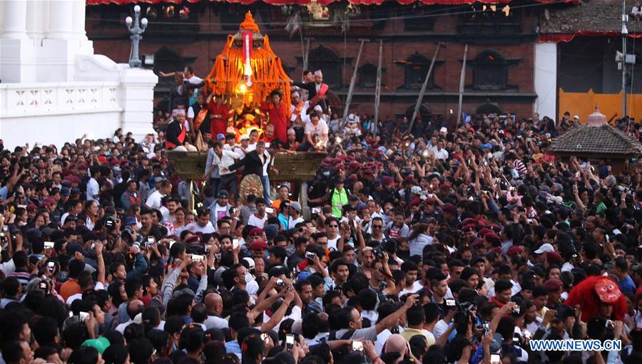 NEPAL-KATHMANDU-FESTIVAL-INDRA JATRA