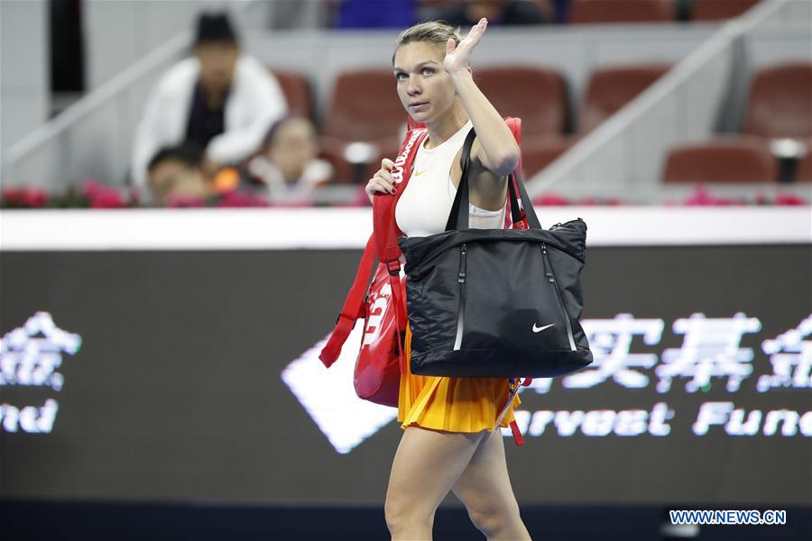 (SP)CHINA-BEIJING-TENNIS-CHINA OPEN-HALEP (CN)