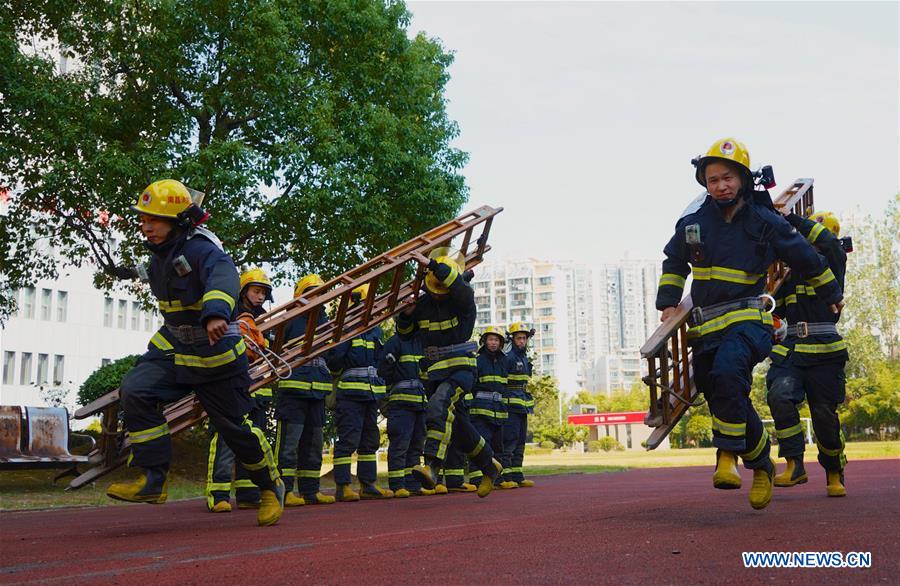 CHINA-JIANGXI-NANCHANG-FIRE DRILL (CN)