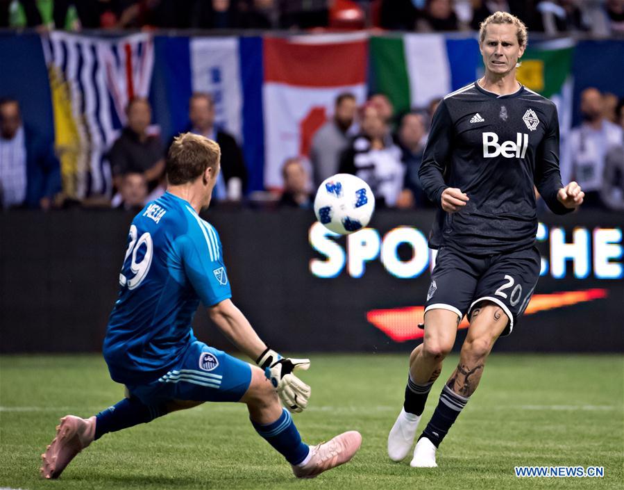 (SP)CANADA-VANCOUVER-MLS-VANCOUVER WHITECAPS VS SPORTING KC