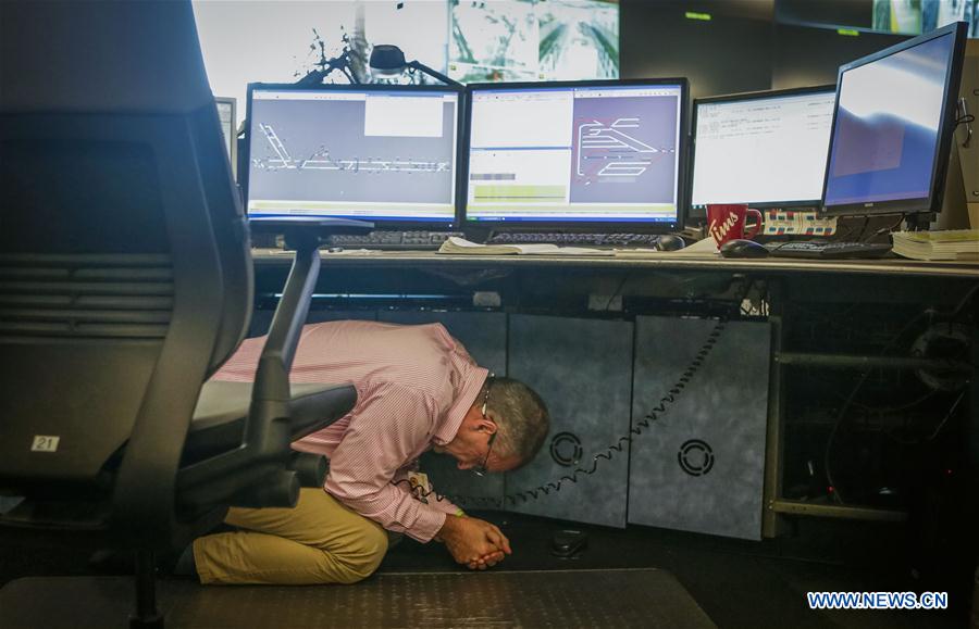 CANADA-VANCOUVER-EARTHQUAKE-DRILL