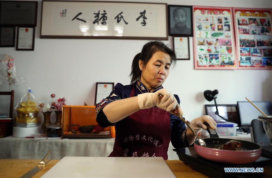 CHINA-LIAONING-FOLK ART-SUGAR SCULPTURE (CN)