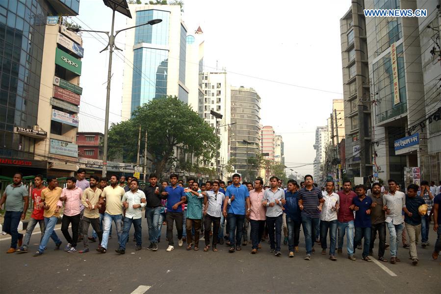 BANGLADESH-DHAKA-CLASHES