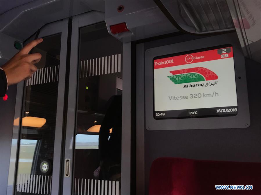 MOROCCO-HIGH-SPEED TRAIN