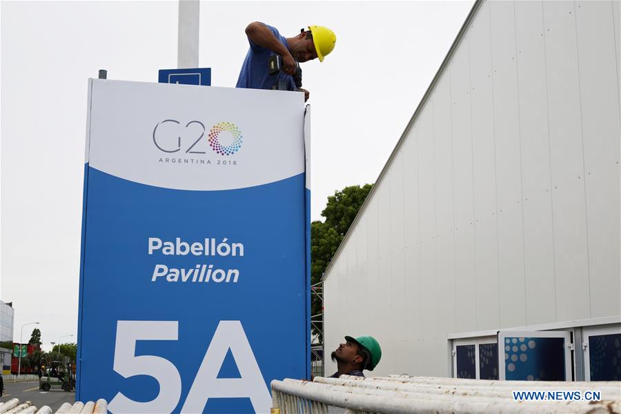 ARGENTINA-BUENOS AIRES-G20 SUMMIT-PREPARATIONS