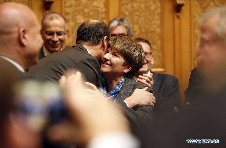 SWITZERLAND-BERN-PARLIAMENT-NEW FEDERAL COUNCILORS