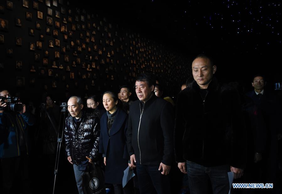 CHINA-LATE NANJING MASSACRE SURVIVOR-COMMEMORATION ACTIVITY (CN)