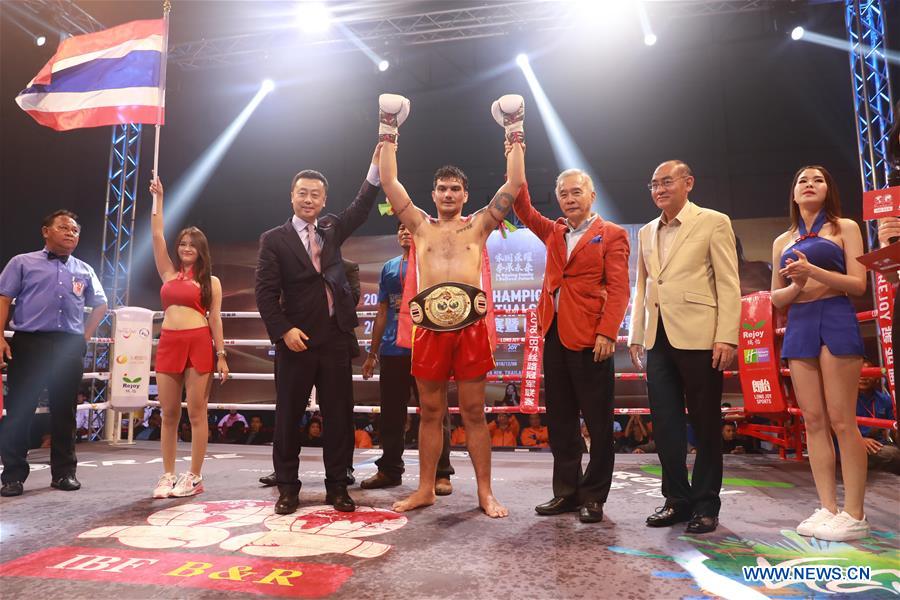 (SP)THAILAND-HUA HIN-BOXING-IBF MUAY THAI CHAMPIONSHIP