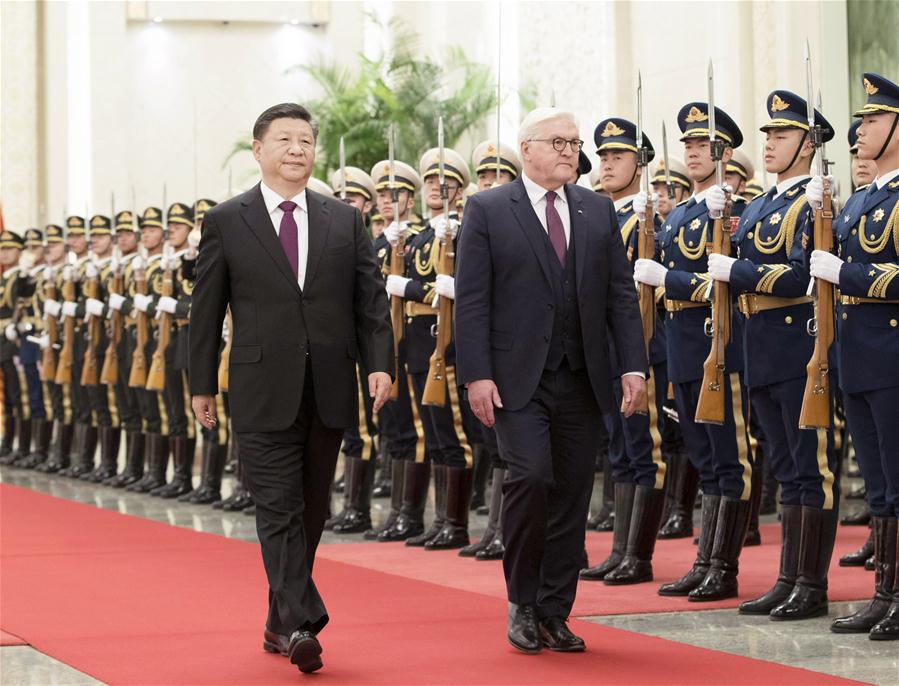 CHINA-BEIJING-XI JINPING-GERMAN PRESIDENT-TALKS (CN)