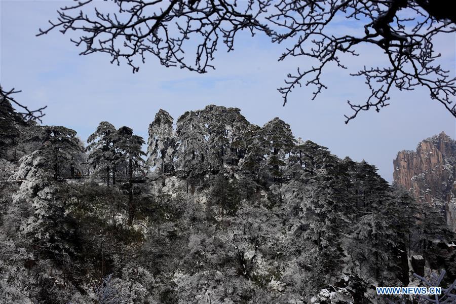 #CHINA-ANHUI-HUANGSHAN MOUNTAIN-SNOW-SCENERY (CN)