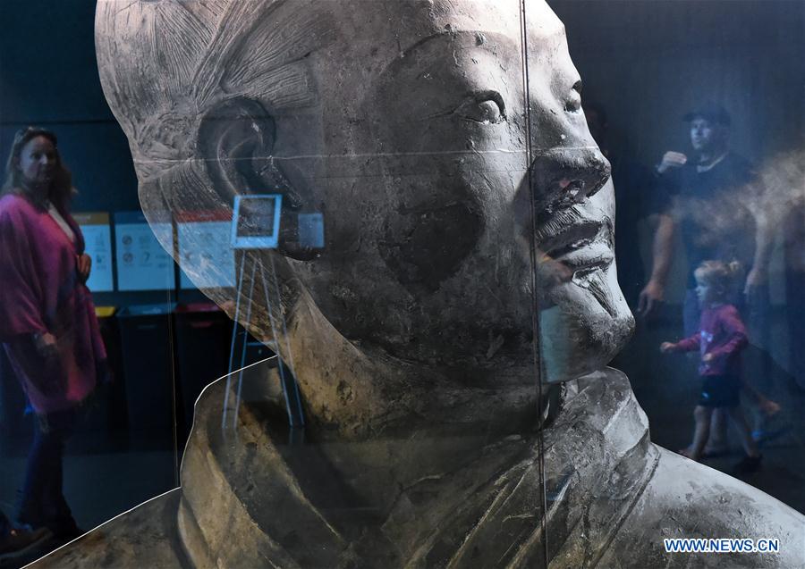 NEW ZEALAND-WELLINGTON-CHINA-TERRACOTTA WARRIORS-FIRST DAY OPEN