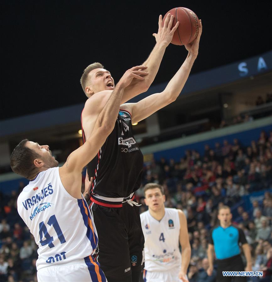 (SP)LITHUANIA-VILNIUS-BASKETBALL-EUROCUP-RYTAS VILNIUS VS MORNAR BAR