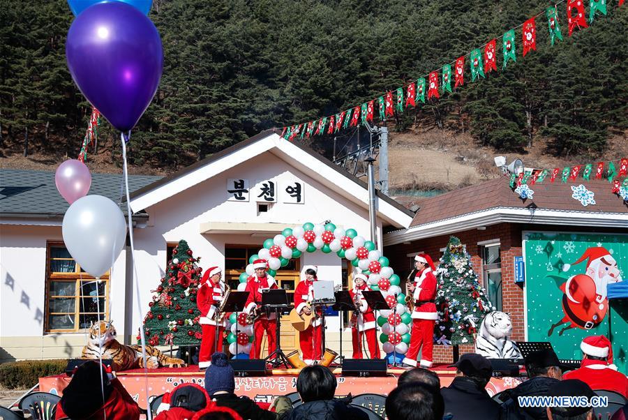 SOUTH KOREA-GYEONGSANGBUK-DO-SANTA VILLAGE