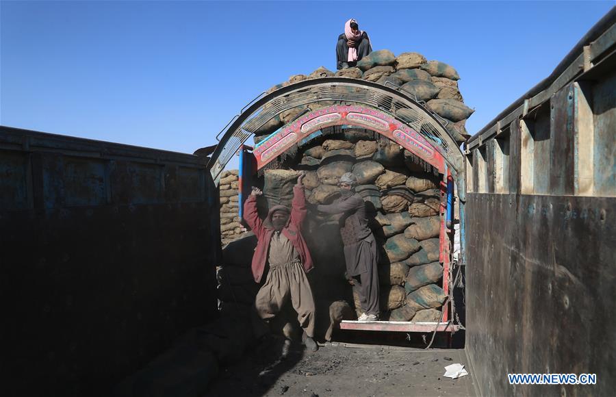 AFGHANISTAN-GHAZNI-COAL MARKET