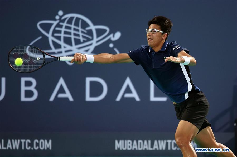 (SP)UAE-ABU DHABI-TENNIS-MUBADALA WORLD TENNIS CHAMPIONSHIP