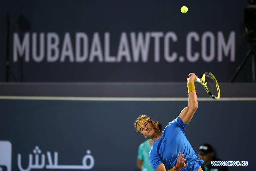 (SP)UAE-ABU DHABI-TENNIS-MUBADALA WORLD TENNIS CHAMPIONSHIP