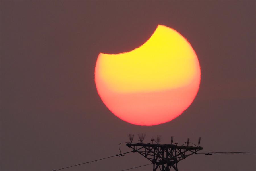 #CHINA-PARTIAL SOLAR ECLIPSE (CN)