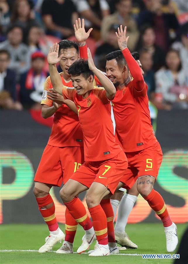 (SP)UAE-ABU DHABI-SOCCER-AFC ASIAN CUP 2019-GROUP C-CHN VS PHI