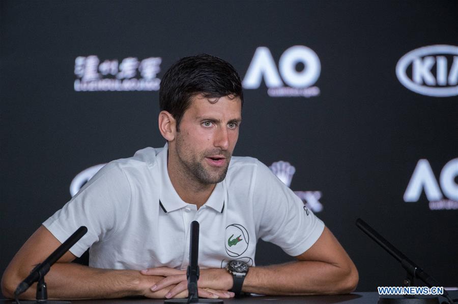 (SP)AUSTRALIA-MELBOURNE-TENNIS-AUSTRALIAN OPEN-PRESS CONFERENCE