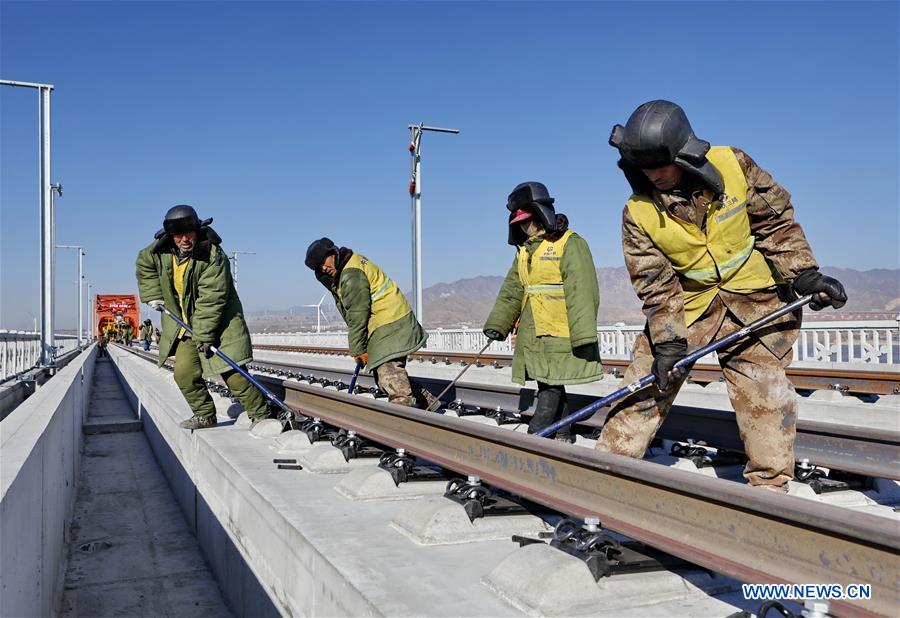 CHINA-BEIJING-ZHANGJIAKOU-HIGH-SPEED RAILWAY-CONSTRUCTION (CN)