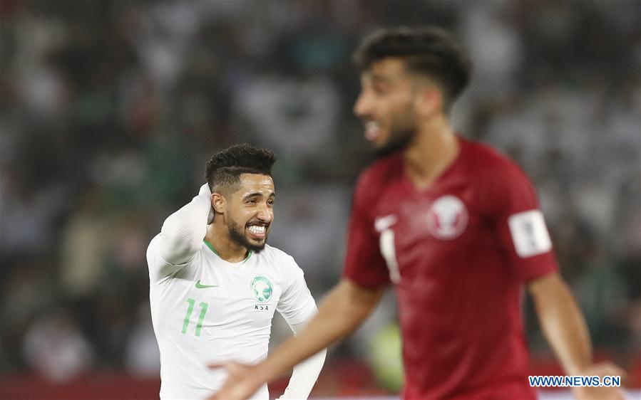 (SP)UAE-ABU DHABI-SOCCER-AFC ASIAN CUP 2019-GROUP E-SAU VS QAT