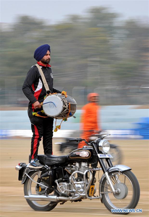 KASHMIR-JAMMU-REPUBLIC DAY-REHEARSAL