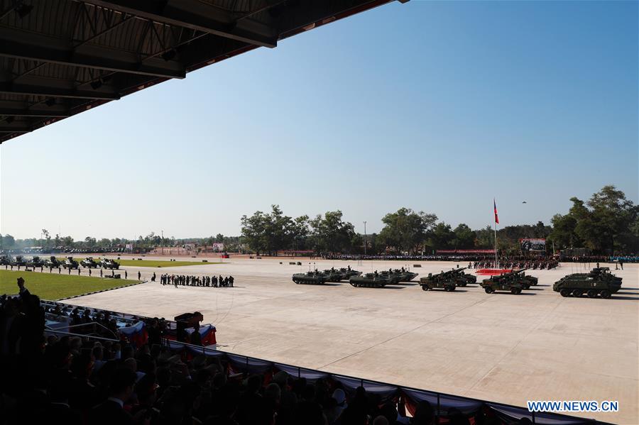 LAOS-VIENTIANE-70TH ANNIVERSARY-CELEBRATION