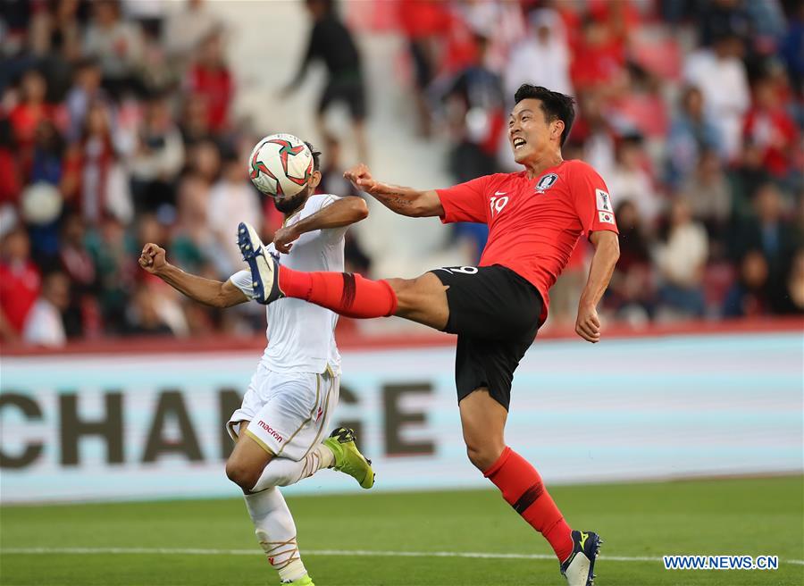 (SP)UAE-DUBAI-SOCCER-AFC ASIAN CUP 2019-KOR VS BHR